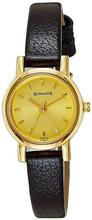 Sonata Analog Gold Dial Women's Watch - 8976YL01