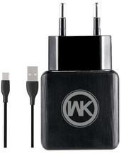 WK  WP-U11 Dual USB Charger  With Micro USB Cable For smart phone