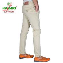 Virjeans Stretchable Cotton Skinny Choose Pants For Men OFF White- (VJC 680)