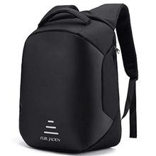 Fur Jaden 20L Black Anti Theft Bag 15.6 Inch Laptop Backpack