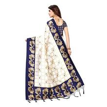 PISARA Women's Banarasi Art Silk Saree With Blouse Piece