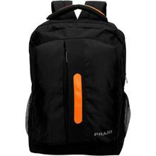 Black n Orange 20 L Laptop Backpack  (Black)