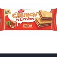 Tiffany Crunch 'N' Cream Hazelnut Flavoured Cream Wafer 76gm