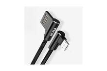 PTron Solero USB Lightning Cable – L Shape Design Sync Data Cable Charger For IOS Smartphones (Black)