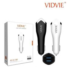 VIDVIE Dual Usb Car Charger With Cable CC501(Micro)