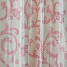 Classic Alpha Pink Leaf Curtains