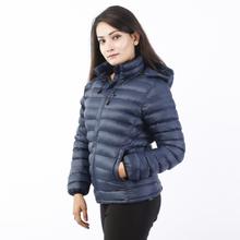 Moonstar Silicon Front Zippered Design Winter Jacket For Women