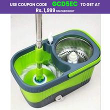 Spin Mop with Steel Spinner rectangle