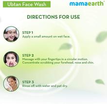 Mamaearth Ubtan Facewash for tan removal, 100ml