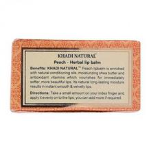 Khadi Naturals Peach Lip Balm (5gm)