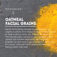 Moonwake: Oatmeal Facial Grain - Natural Face Scrub - 30Gms