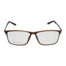 Brown Framed Rectangular Shaped Unisex Eyeglasses Frame