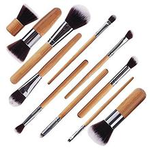 Foolzy 11Pcs Makeup Brush Set Professional Kabuki Foundation