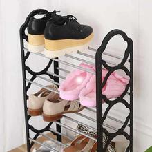 Simple Plastic Shoe Frame Creative Disassembly Combination Multi-layer Storage Rack (Color May Vary)