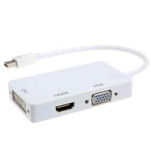 Thunderbolt Mini Display Port To HDMi/VGA/DVI Conversion Cable