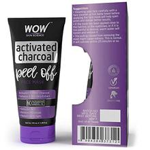 WOW Activated Charcoal Face Mask - Peel Off - No Parabens