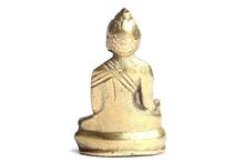 Golden Metal Decorative Buddha Statue