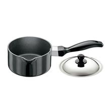 Hawkins Futura Saucepan With Stainless Steel Lid (Non-stick)- 1 L/14 cm