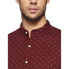 Diverse Men's Solid Slim Fit Casual Shirt