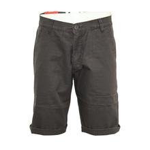 Dark Grey Regular Fit Shorts For Men