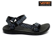 Vento Black/Blue Sports Sandals For Men - NV 6128