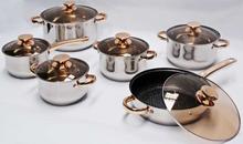 Kaisa Villa Cookware Set (6 Piece Stainless Steel Induction)