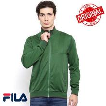 FONTANA Dark Green Track Jacket For Men