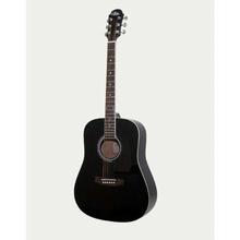 Aria Black 650mm Acoustic Guitar - AWN-15