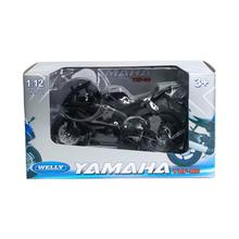 Black Welly Yamaha Yzf-R6 1:12 Die-Cast Metal With Plastic Parts