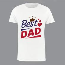 Best Dad Printed Tshirt