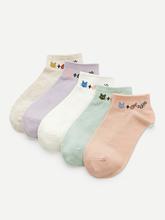 Cartoon Ankle Socks 5pairs