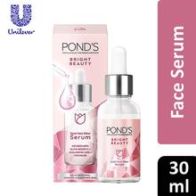 Pond's Bright Beauty Spot-less Glow Serum, Infused with Hyaluronic Acid, Vitamin B3, Gluta-Boost-C, 30ml