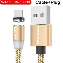 USLION Magnetic USB Cable Fast Charging USB Type C Cable