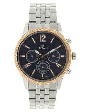 Titan Neo Blue Dial Multifunction Watch For Men-1734Km01