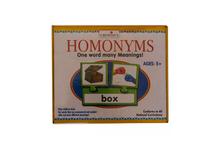 Creative Educational Aids Homonyms One Word Many Meanings Puzzle Game- Multicolored