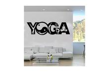 Yoga Words Wall Decor Sticker