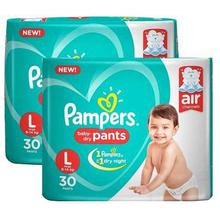 Pampers New Diapers Monthly Pack, Large (60 Count)