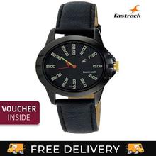 Fastrack Black Dial Analog Watch For Men - 3089SM06