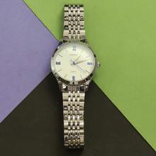 Silver Strap Analog Watch For Women