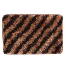 Dark Brown/Brown Striped Door Mat