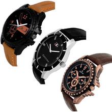 SALE-7100-Exclusive Combo Elegant Watch  - For Men