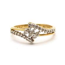 18K Gold Diamond Ring For Women DRG-6504