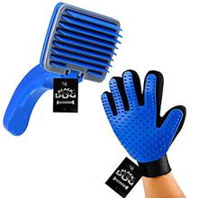 BLACK DOG Slicker Brush Pet Grooming Glove for Dogs and Cats