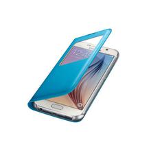 Genuine Samsung S-View Window Flip Case Cover Galaxy S6 - Blue