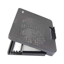 Laptop Cooling Pad N99 with2 DualL Fan (Black)