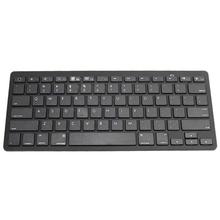 Ultra-Slim Bluetooth Keyboard For iPad/Laptop & Other Bluetooth Enabled Devices - Black