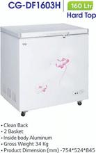 CG 160 Ltr Chest Freezer CG-DF1603H