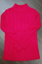 Red High-Neck Dekka Sweater for Ladies