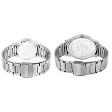 ADAMO Designer Analog White Dial Unisex's Watch-812-816SM01