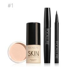 FOCALLURE 4Pcs Makeup Set BB Foundation Cream High Quality